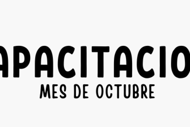 CAPACITACIONES MES DE OCTUBRE