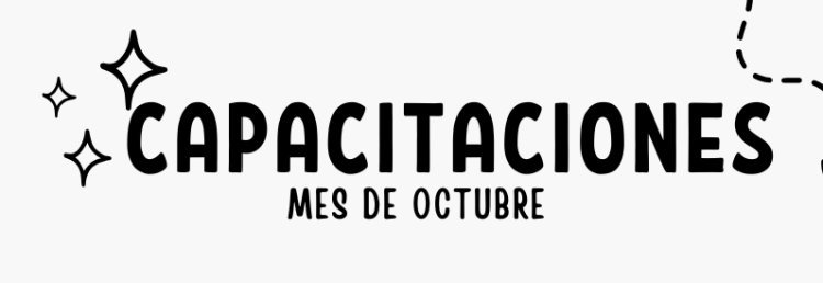 CAPACITACIONES MES DE OCTUBRE