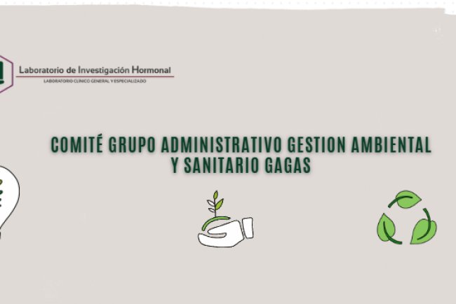 COMITÉ GRUPO ADMINISTRATIVO GESTIÓN AMBIENTAL Y SANITARIO GAGAS