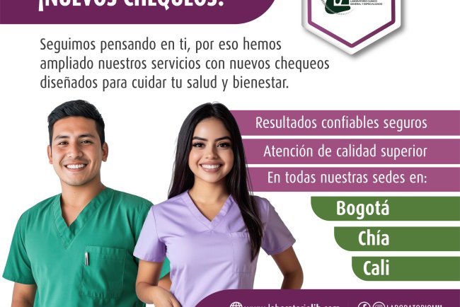 NUEVOS CHEQUEOS EJECUTIVOS!