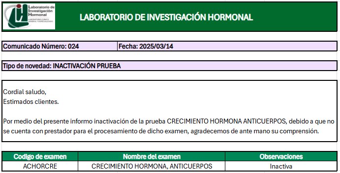COMUNICADO 024