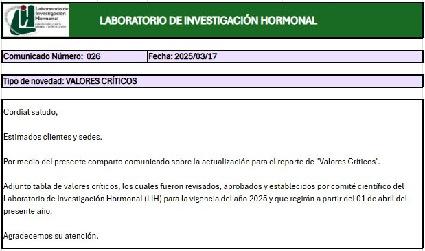 COMUNICADO 026