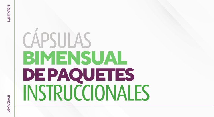 Cápsulas bimensual de paquetes instruccionales