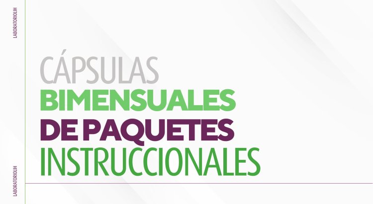 Cápsulas bimensual de paquetes instruccionales