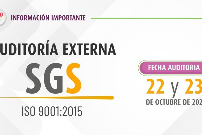 AUDITORÍA EXTERNA ISO 9001:2015